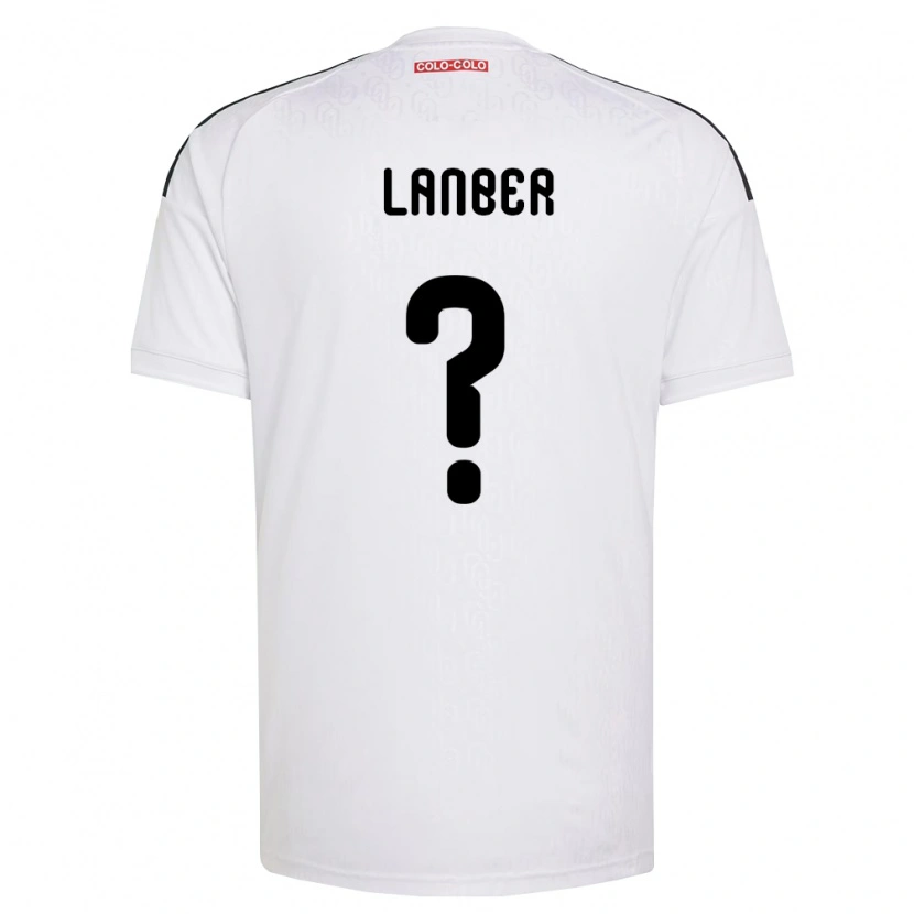 Danxen Kinderen Maximiliano Lanber #0 Wit Zwart Thuisshirt Thuistenue 2026/27 T-Shirt