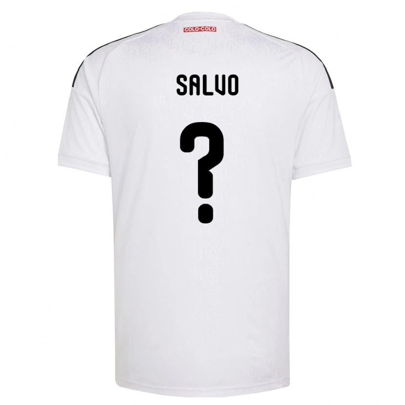 Danxen Kinderen Claudio Salvo #0 Wit Zwart Thuisshirt Thuistenue 2026/27 T-Shirt