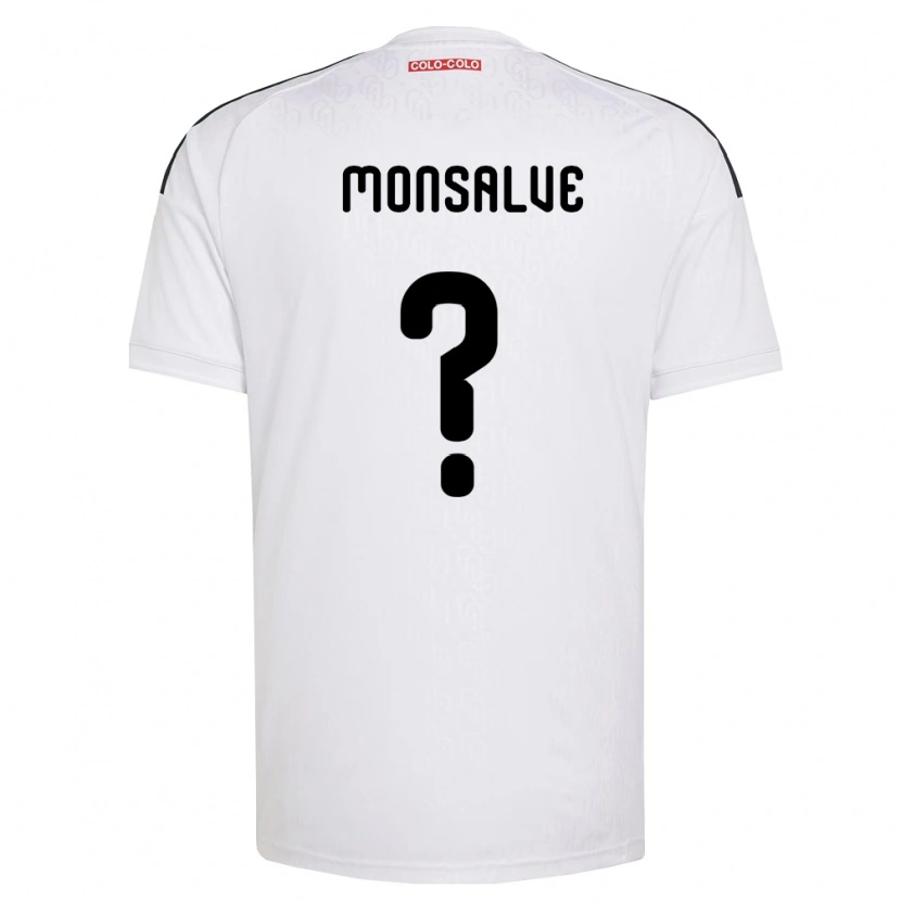 Danxen Kinderen Gaspar Monsalve #0 Wit Zwart Thuisshirt Thuistenue 2026/27 T-Shirt