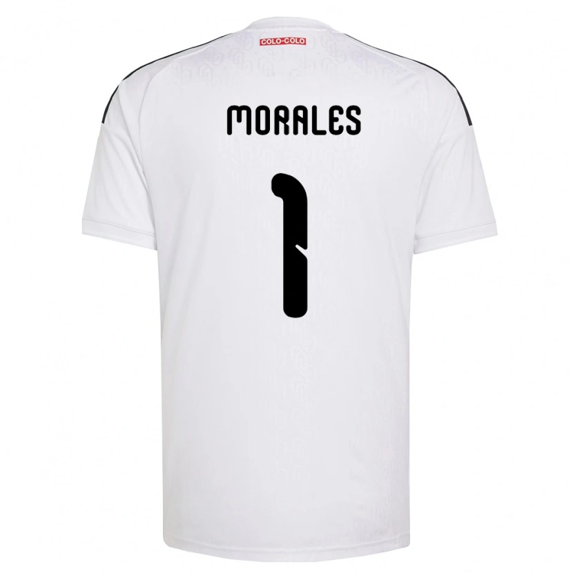 Danxen Kinderen Benjamin Morales #1 Wit Zwart Thuisshirt Thuistenue 2026/27 T-Shirt