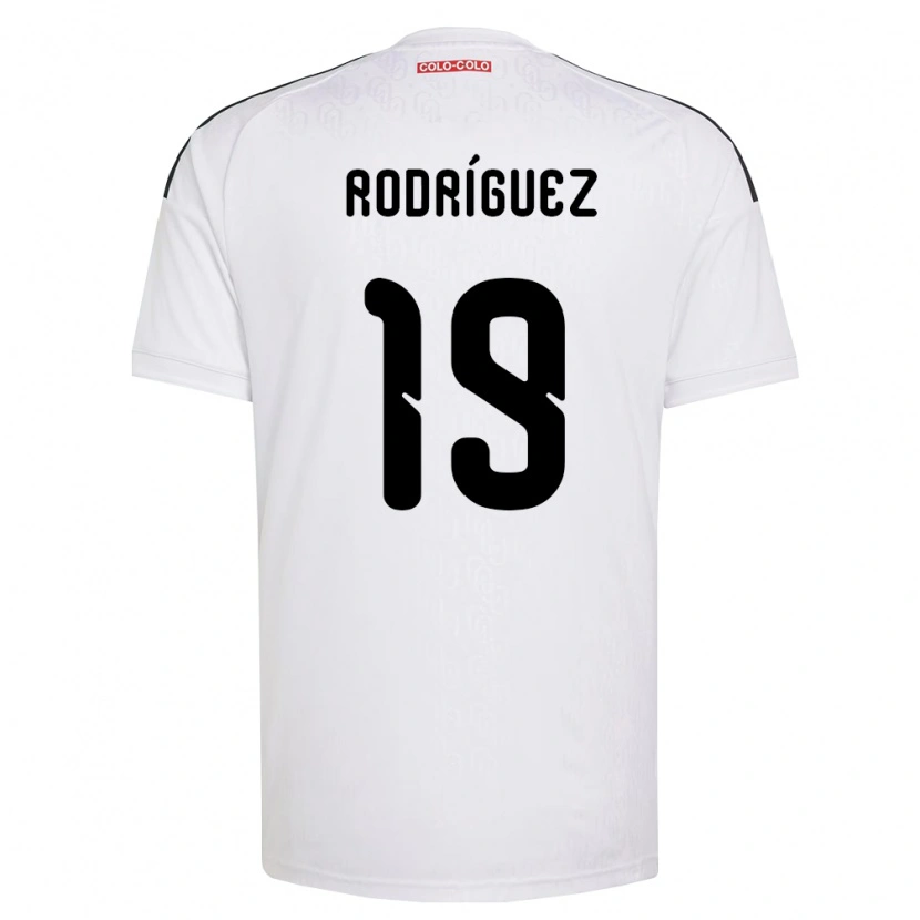Danxen Kinderen Salomón Rodríguez #19 Wit Zwart Thuisshirt Thuistenue 2026/27 T-Shirt