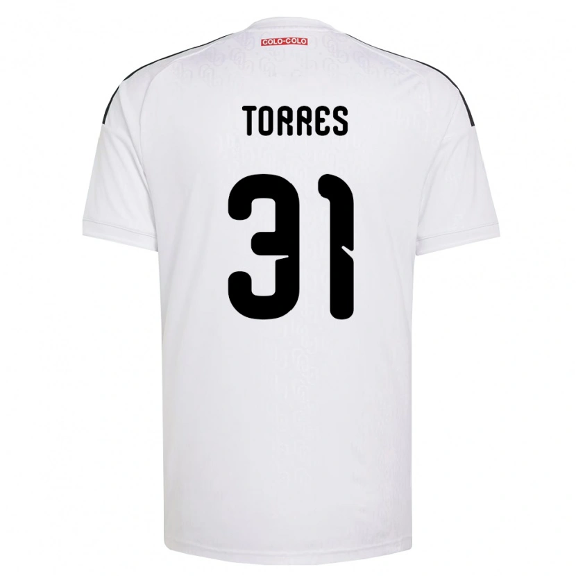 Danxen Kinderen Bruno Torres #31 Wit Zwart Thuisshirt Thuistenue 2026/27 T-Shirt