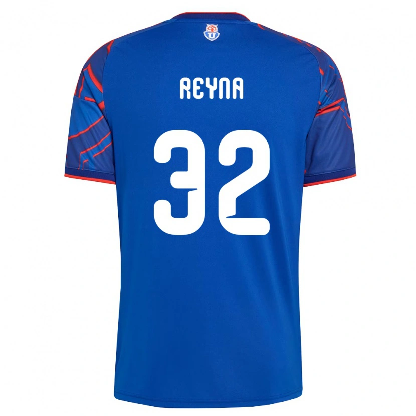 Danxen Kinderen Gonzalo Reyna #32 Koninklijk Blauw Rood Thuisshirt Thuistenue 2026/27 T-Shirt