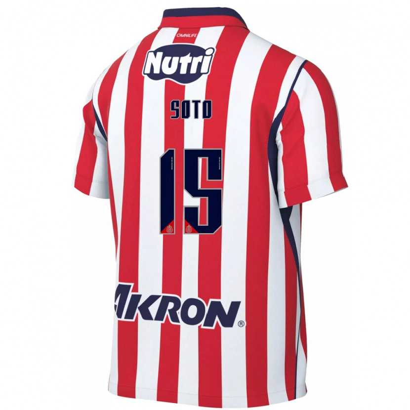 Danxen Kinderen Rubí Soto #15 Rood Wit Thuisshirt Thuistenue 2026/27 T-Shirt