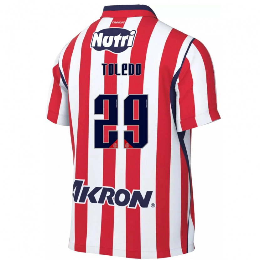 Danxen Kinderen Wendy Toledo #29 Rood Wit Thuisshirt Thuistenue 2026/27 T-Shirt