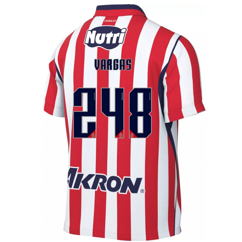 Danxen Kinderen Uziel Vargas #248 Rood Wit Thuisshirt Thuistenue 2026/27 T-Shirt