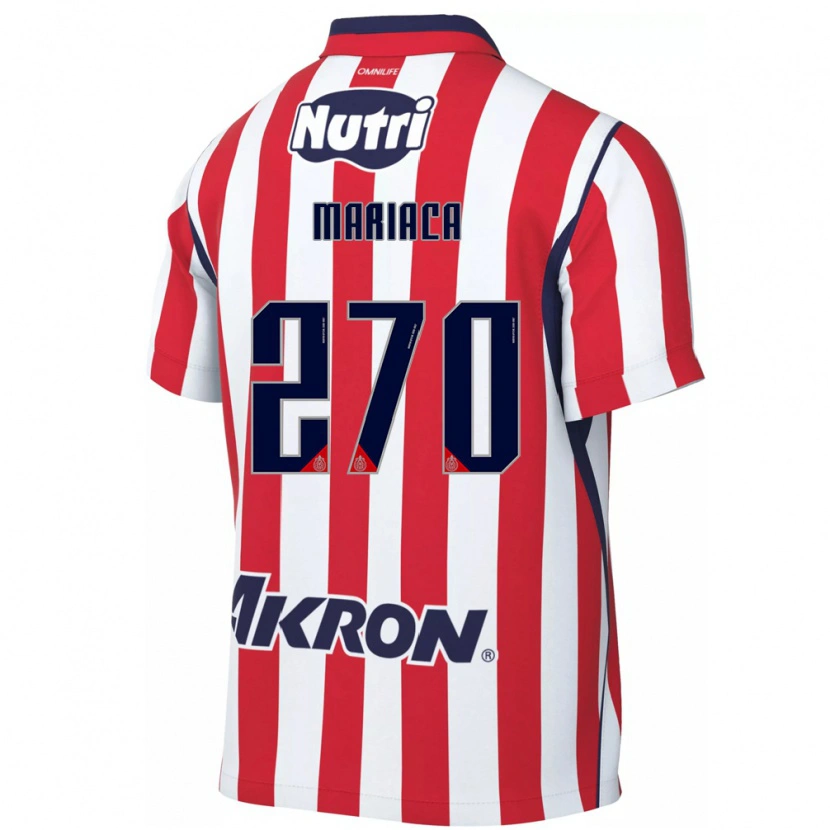 Danxen Kinderen Aldrin Mariaca #270 Rood Wit Thuisshirt Thuistenue 2026/27 T-Shirt