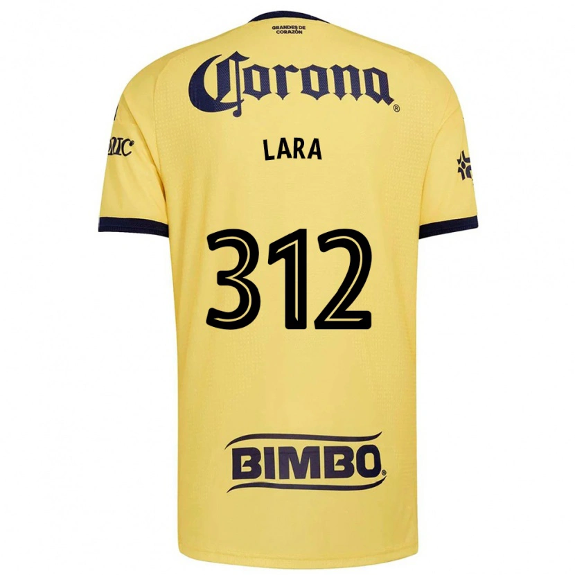 Danxen Kinderen Diego Lara #312 Geel Rood Zwart Thuisshirt Thuistenue 2026/27 T-Shirt