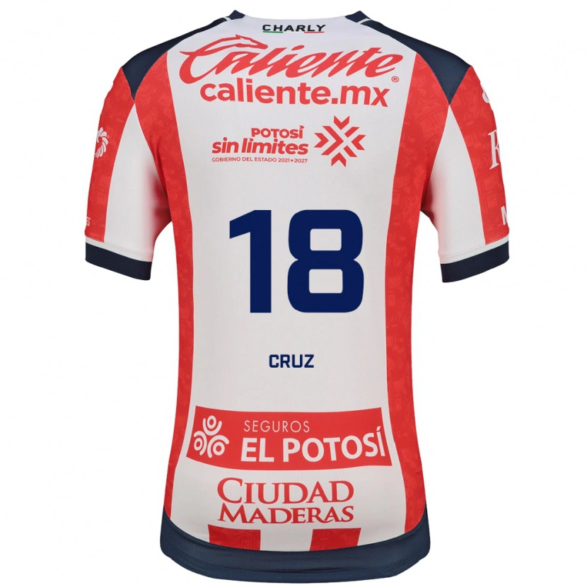 Danxen Kinderen Aldo Cruz #18 Rood Wit Zwart Thuisshirt Thuistenue 2026/27 T-Shirt