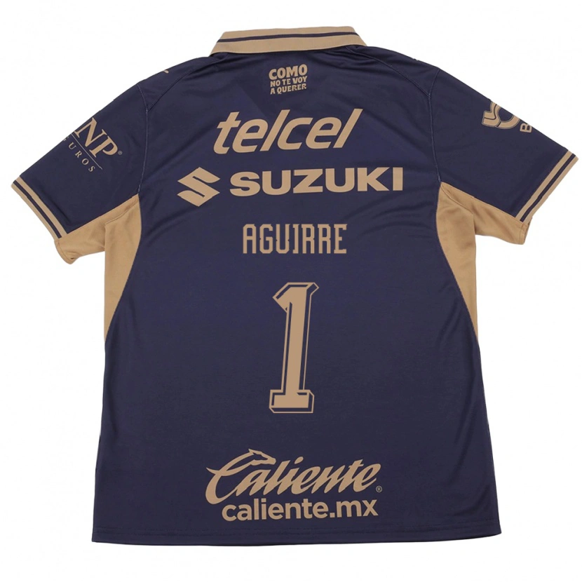 Danxen Kinderen Miriam Aguirre #1 Paars Bruin Thuisshirt Thuistenue 2026/27 T-Shirt