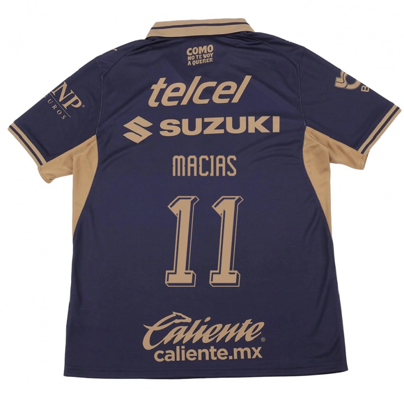 Danxen Kinderen José Juan Macías #11 Paars Bruin Thuisshirt Thuistenue 2026/27 T-Shirt