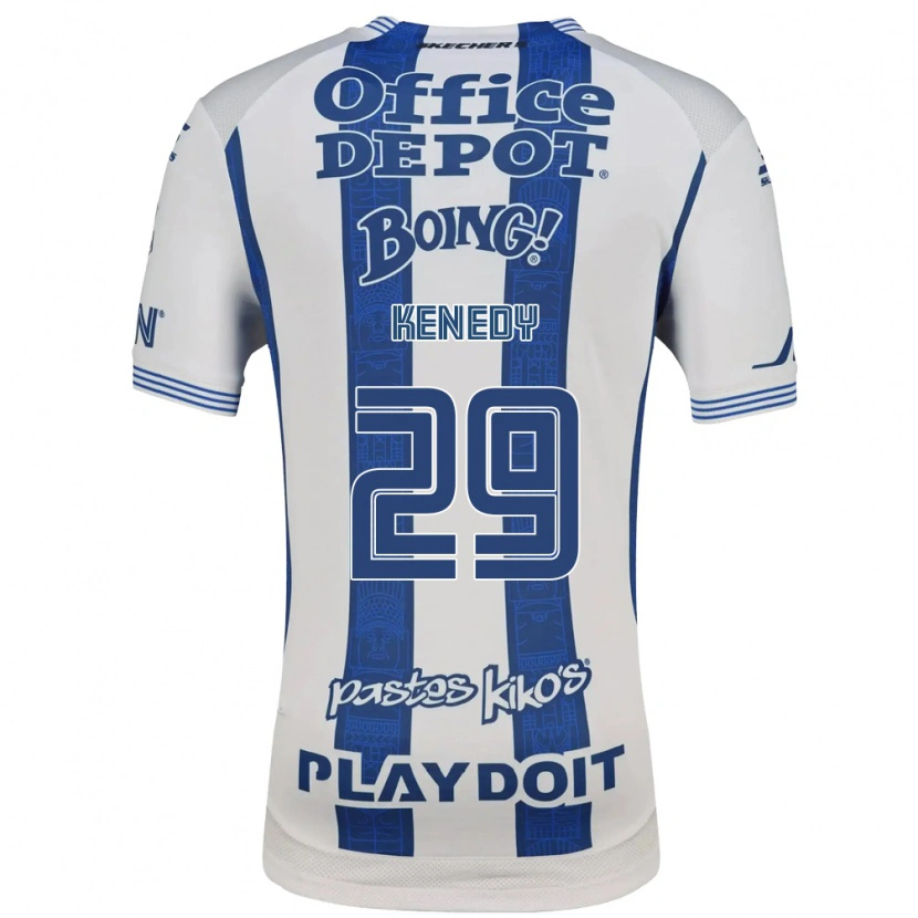 Danxen Kinderen Robert Kenedy Nunes Do #29 Wit Marineblauw Thuisshirt Thuistenue 2026/27 T-Shirt