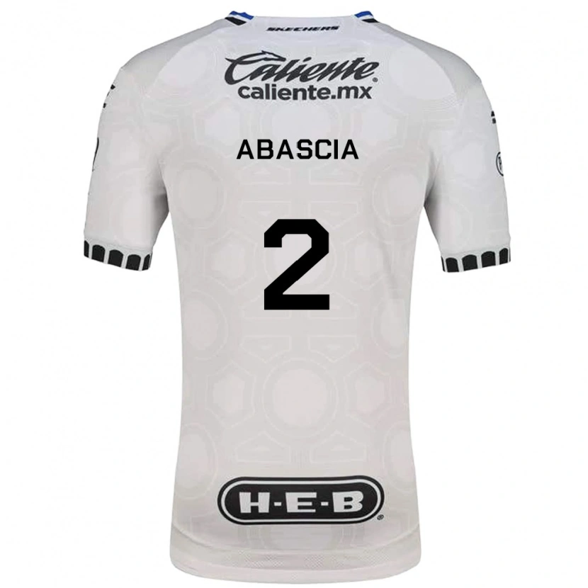 Danxen Kinderen Lucas Abascia #2 Wit Zwart Blauw Thuisshirt Thuistenue 2026/27 T-Shirt