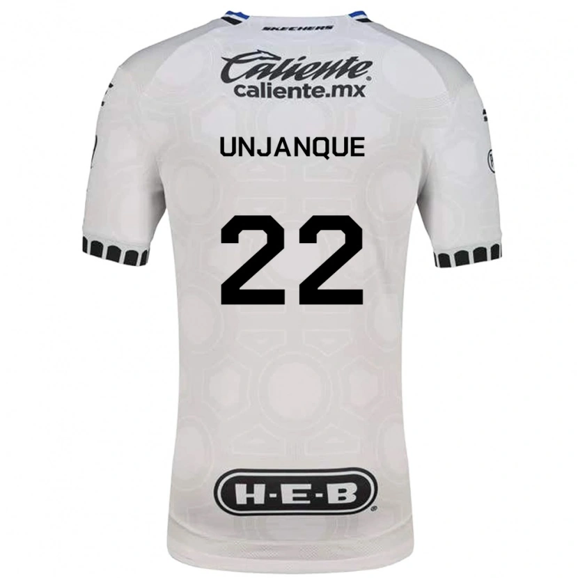 Danxen Kinderen Jean Unjanque #22 Wit Zwart Blauw Thuisshirt Thuistenue 2026/27 T-Shirt