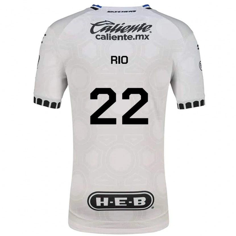Danxen Kinderen Martín Rio #22 Wit Zwart Blauw Thuisshirt Thuistenue 2026/27 T-Shirt