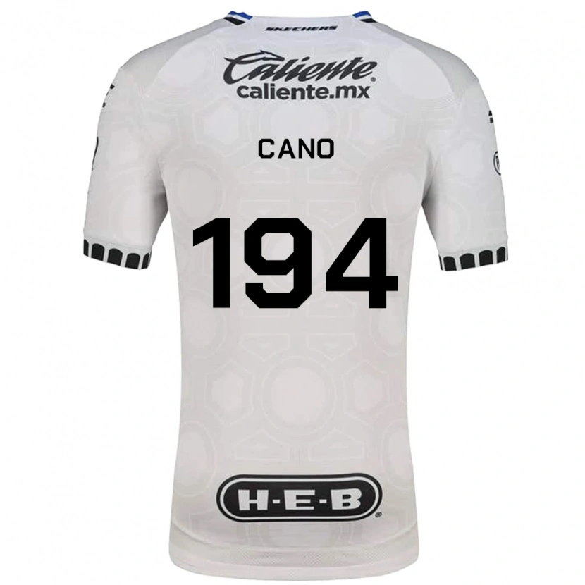 Danxen Kinderen Juan Cano #194 Wit Zwart Blauw Thuisshirt Thuistenue 2026/27 T-Shirt