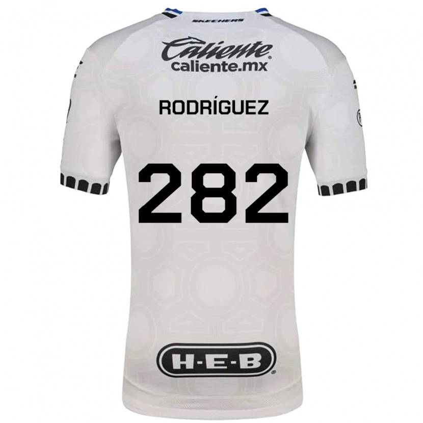 Danxen Kinderen Aldo Rodríguez #282 Wit Zwart Blauw Thuisshirt Thuistenue 2026/27 T-Shirt