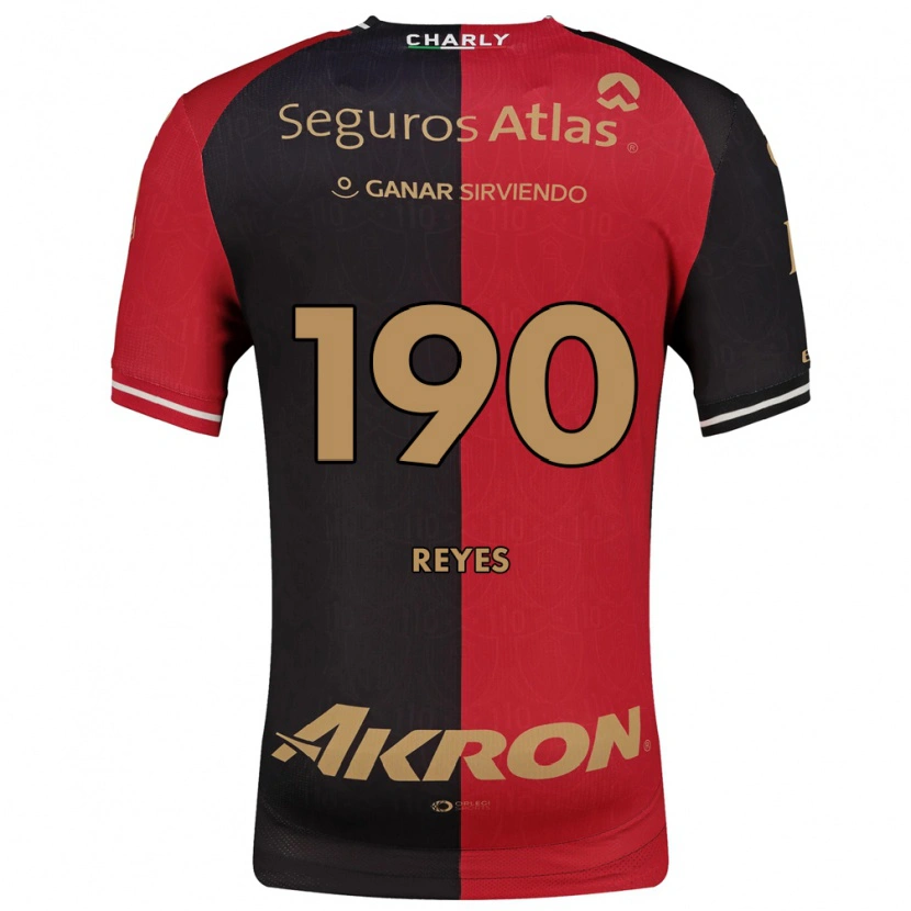 Danxen Kinderen Óscar Reyes #190 Rood Zwart Bruin Thuisshirt Thuistenue 2026/27 T-Shirt