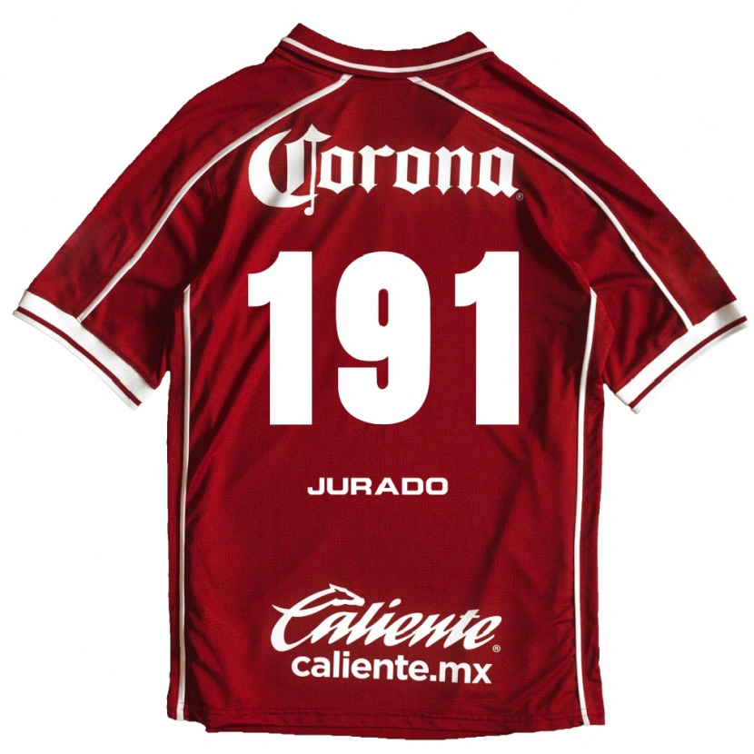 Danxen Kinderen Pablo Jurado #191 Wit Rood Thuisshirt Thuistenue 2026/27 T-Shirt