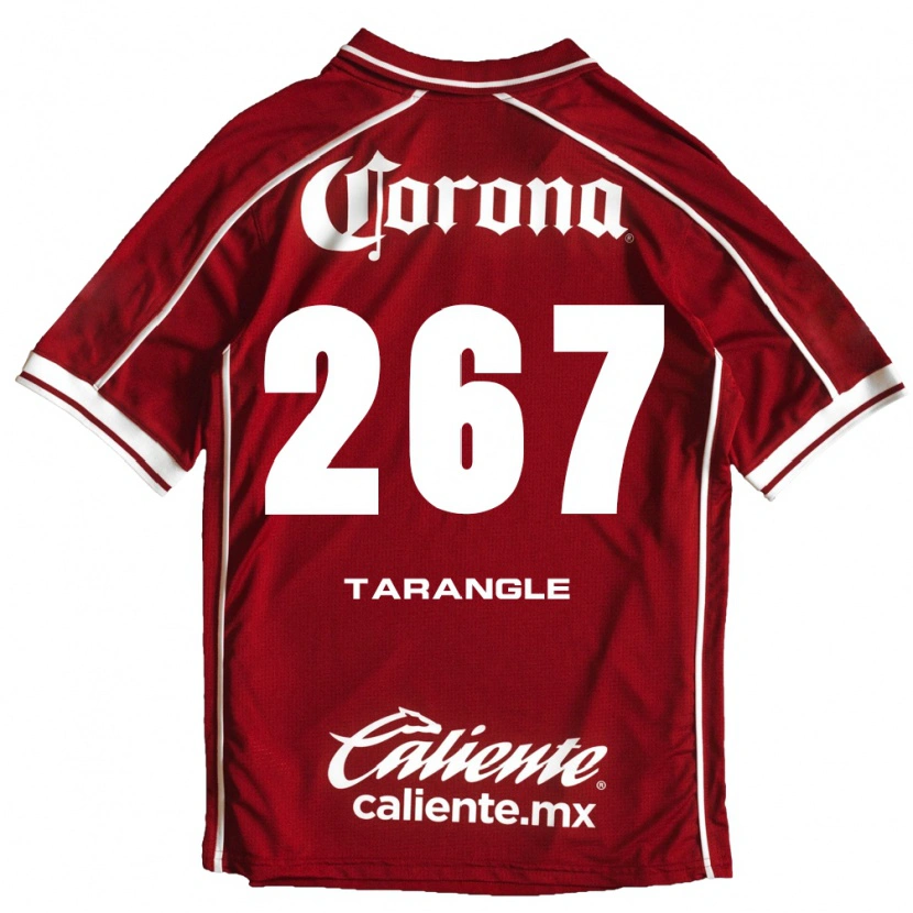Danxen Kinderen Sebastián Tarangle #267 Wit Rood Thuisshirt Thuistenue 2026/27 T-Shirt