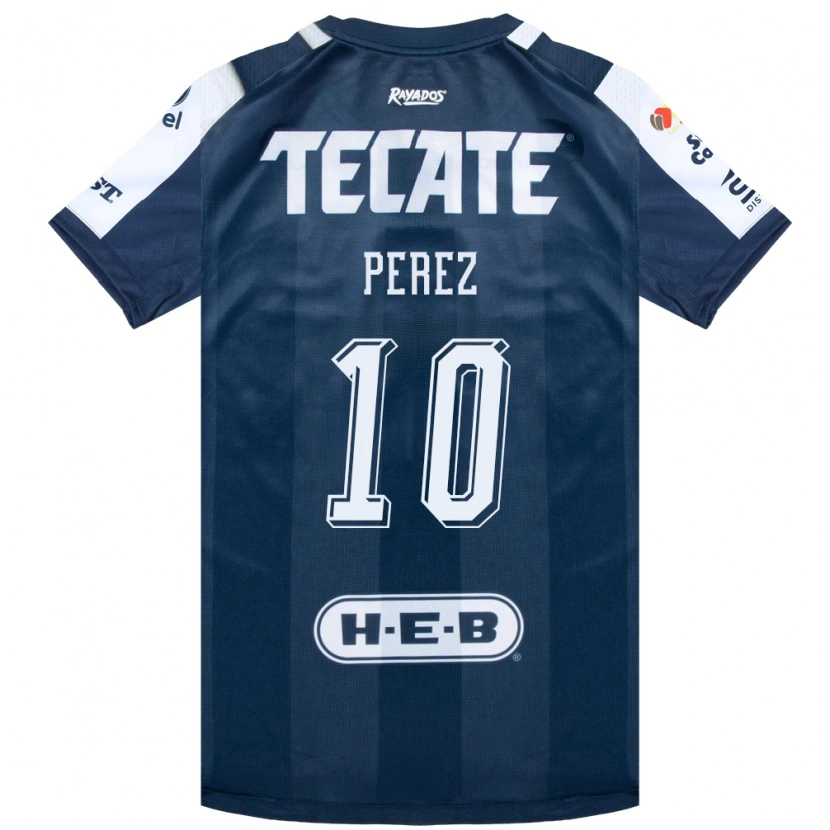 Danxen Kinderen Nicole Perez #10 Inktblauw Wit Rood Thuisshirt Thuistenue 2026/27 T-Shirt