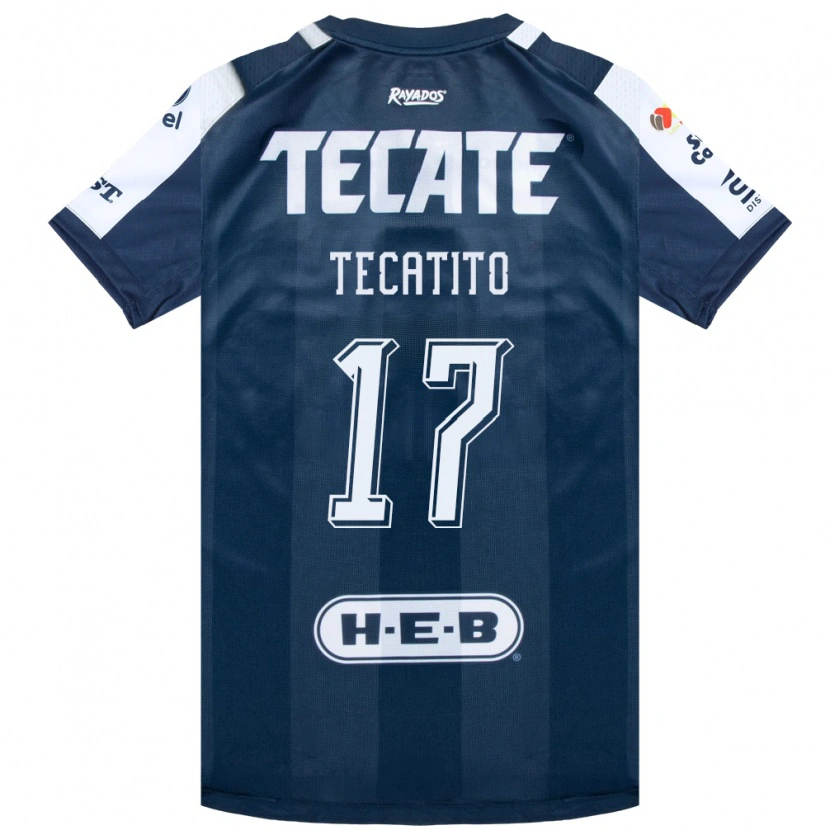 Danxen Kinderen Jesús Corona #17 Inktblauw Wit Rood Thuisshirt Thuistenue 2026/27 T-Shirt