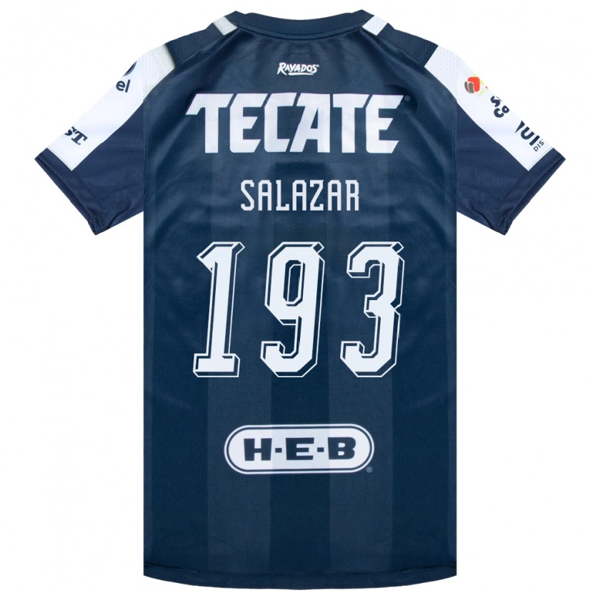 Danxen Kinderen Jofran Salazar #193 Inktblauw Wit Rood Thuisshirt Thuistenue 2026/27 T-Shirt