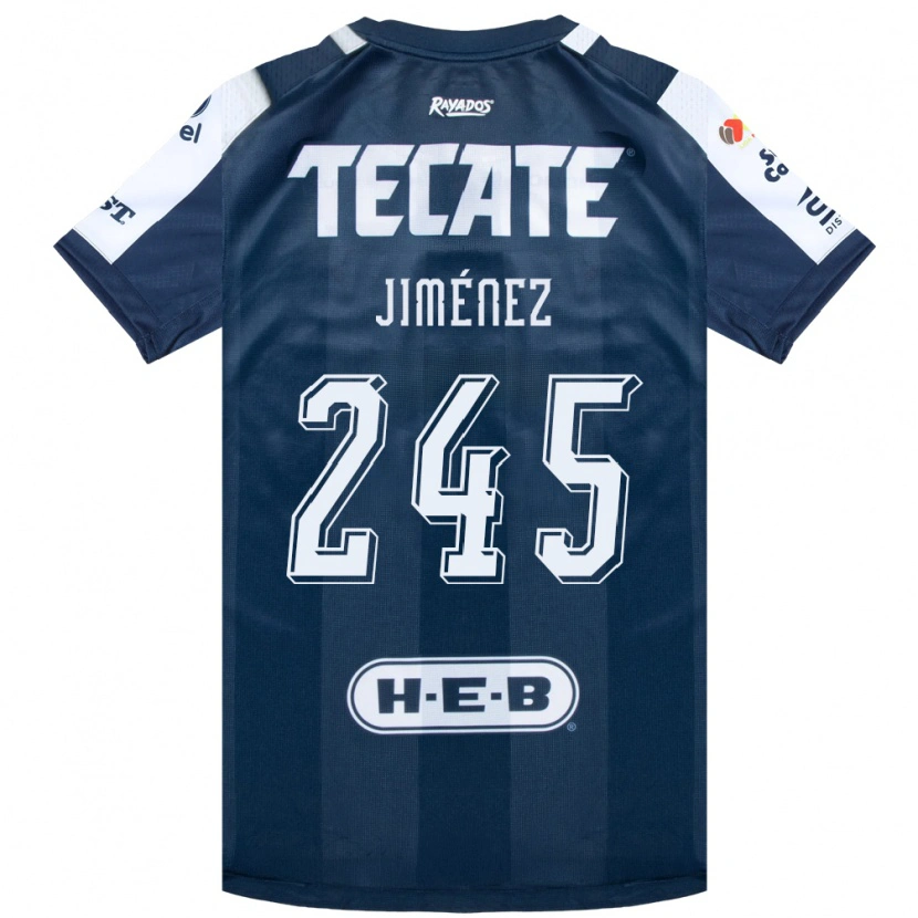 Danxen Kinderen Gabriel Jiménez #245 Inktblauw Wit Rood Thuisshirt Thuistenue 2026/27 T-Shirt