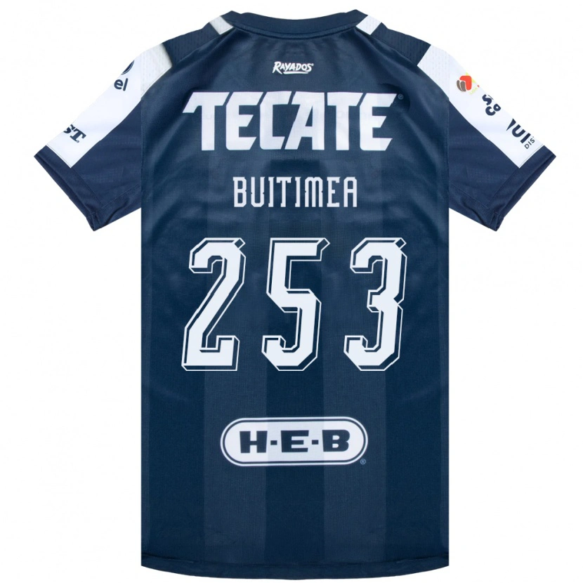 Danxen Kinderen Miguel Buitimea #253 Inktblauw Wit Rood Thuisshirt Thuistenue 2026/27 T-Shirt