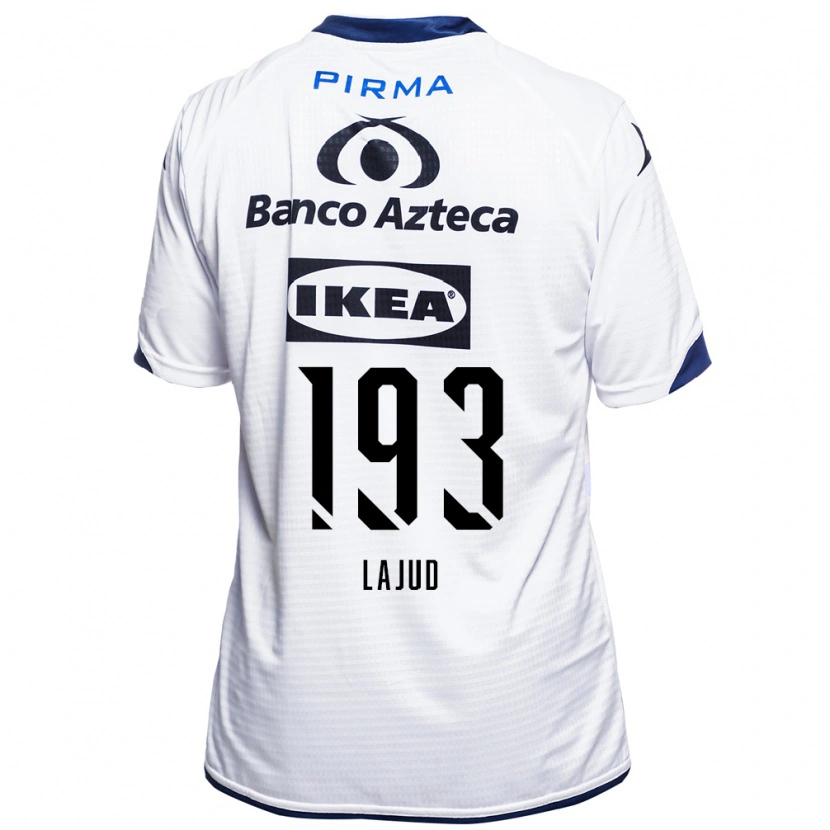 Danxen Kinderen Rodrigo Lajud #193 Wit Zwart Blauw Thuisshirt Thuistenue 2026/27 T-Shirt