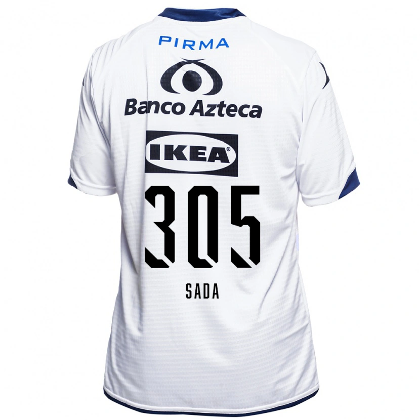 Danxen Kinderen Jorge Sada #305 Wit Zwart Blauw Thuisshirt Thuistenue 2026/27 T-Shirt