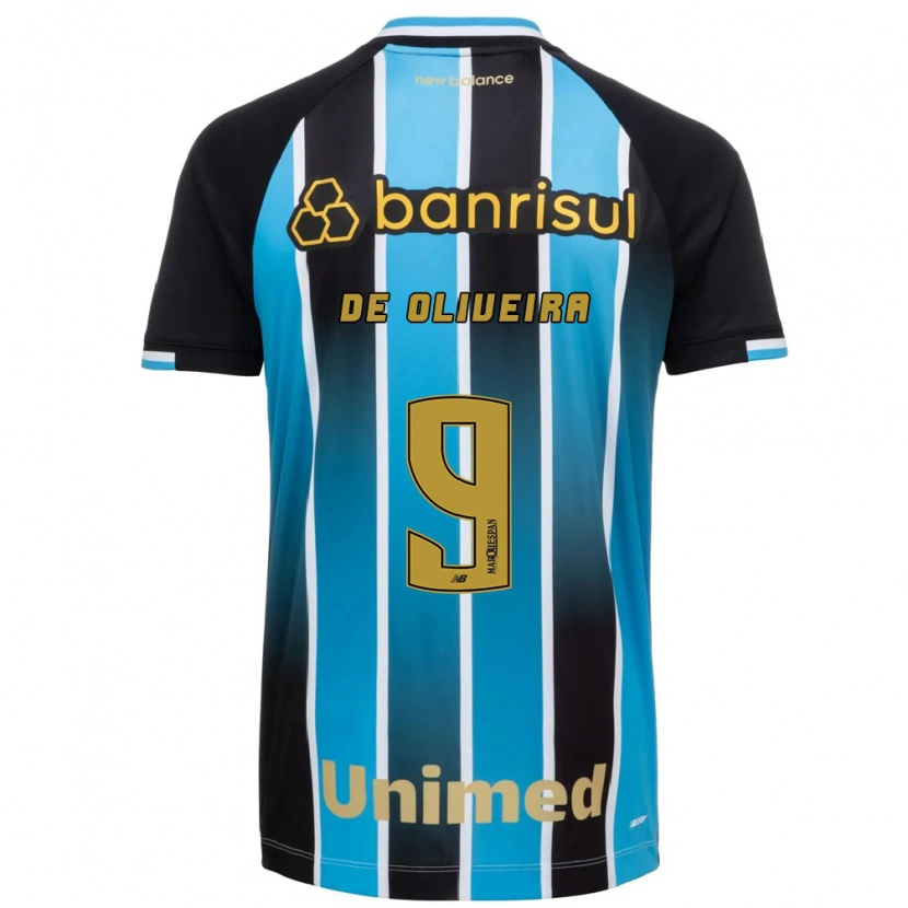 Danxen Kinderen Veridiana Mostaco De Oliveira #9 Blauw Bruin Zwart Thuisshirt Thuistenue 2026/27 T-Shirt