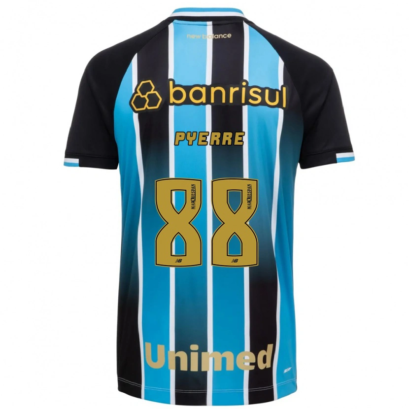 Danxen Kinderen Jean Pyerre #88 Blauw Bruin Zwart Thuisshirt Thuistenue 2026/27 T-Shirt