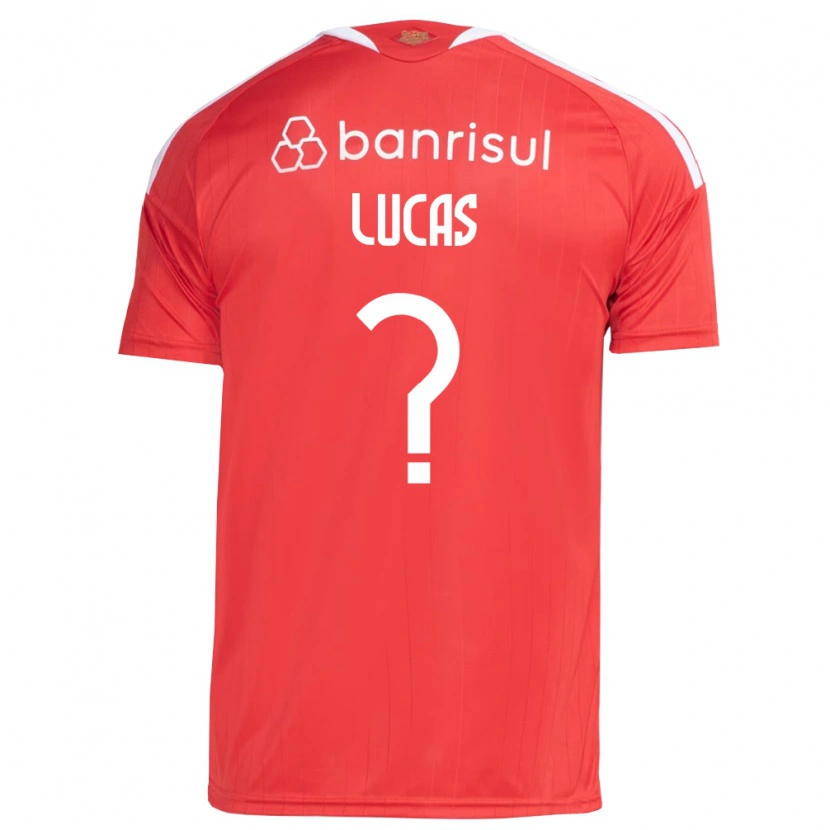 Danxen Kinderen Crysthyan Lucas #0 Rood Wit Thuisshirt Thuistenue 2026/27 T-Shirt