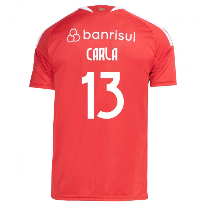 Danxen Kinderen Carla #13 Rood Wit Thuisshirt Thuistenue 2026/27 T-Shirt