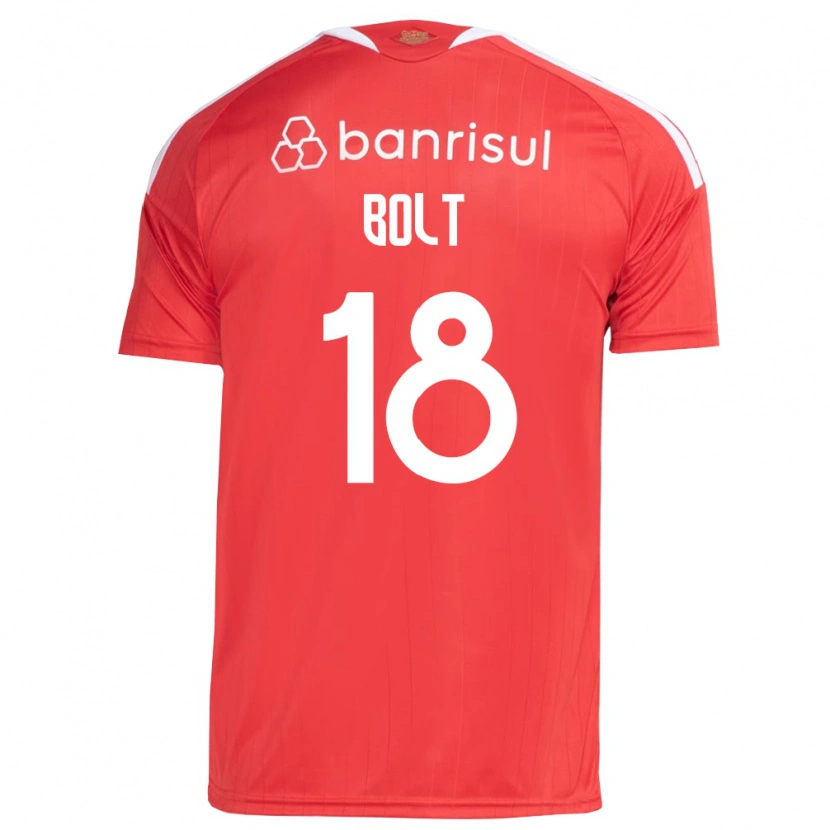 Danxen Kinderen Tamara Bolt #18 Rood Wit Thuisshirt Thuistenue 2026/27 T-Shirt