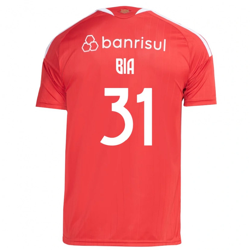 Danxen Kinderen Bia #31 Rood Wit Thuisshirt Thuistenue 2026/27 T-Shirt