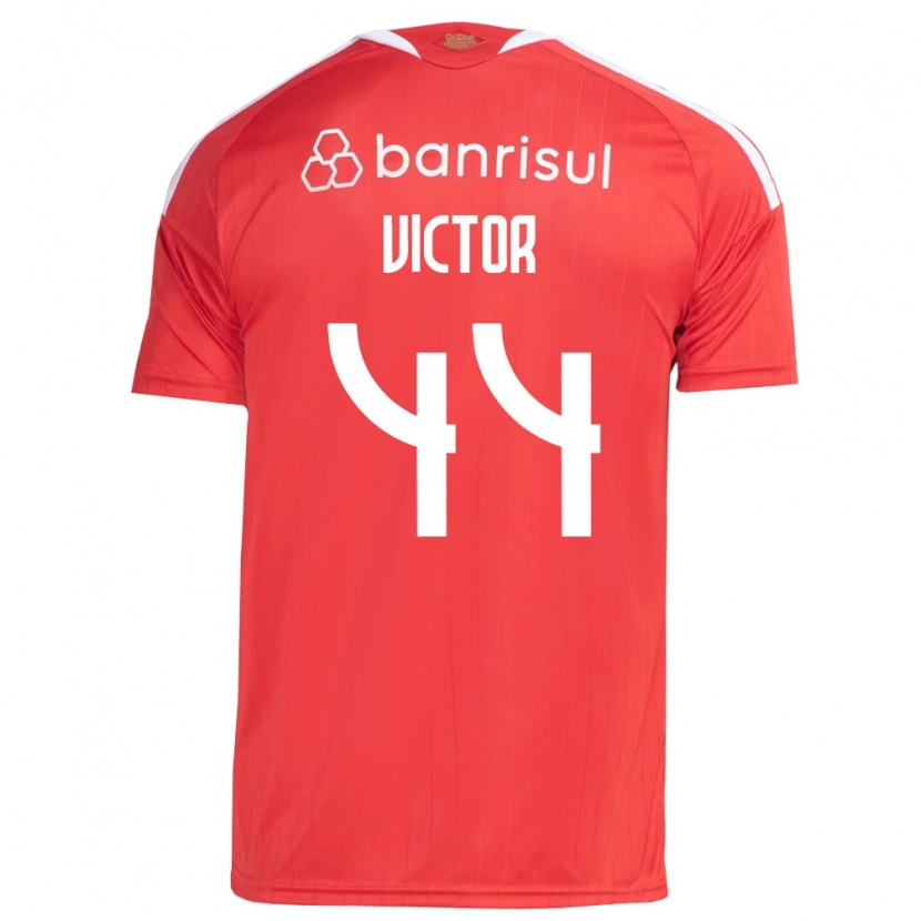Danxen Kinderen João Victor #44 Rood Wit Thuisshirt Thuistenue 2026/27 T-Shirt