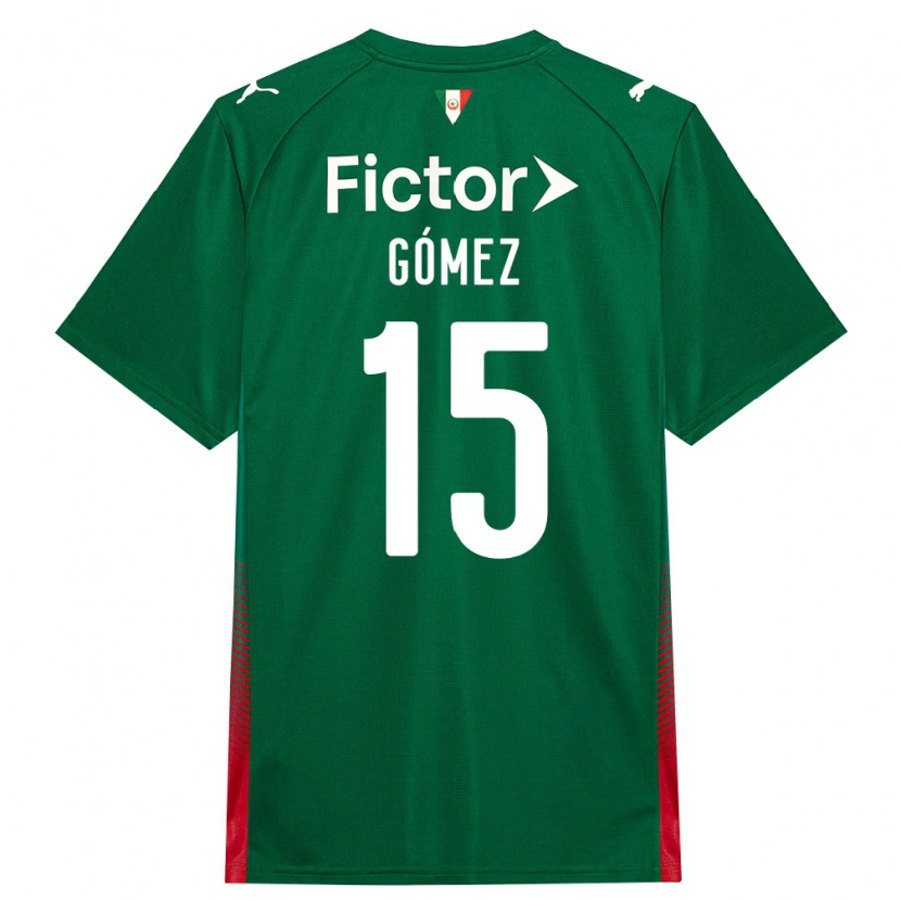 Danxen Kinderen Gustavo Gómez #15 Groen Rood Wit Thuisshirt Thuistenue 2026/27 T-Shirt