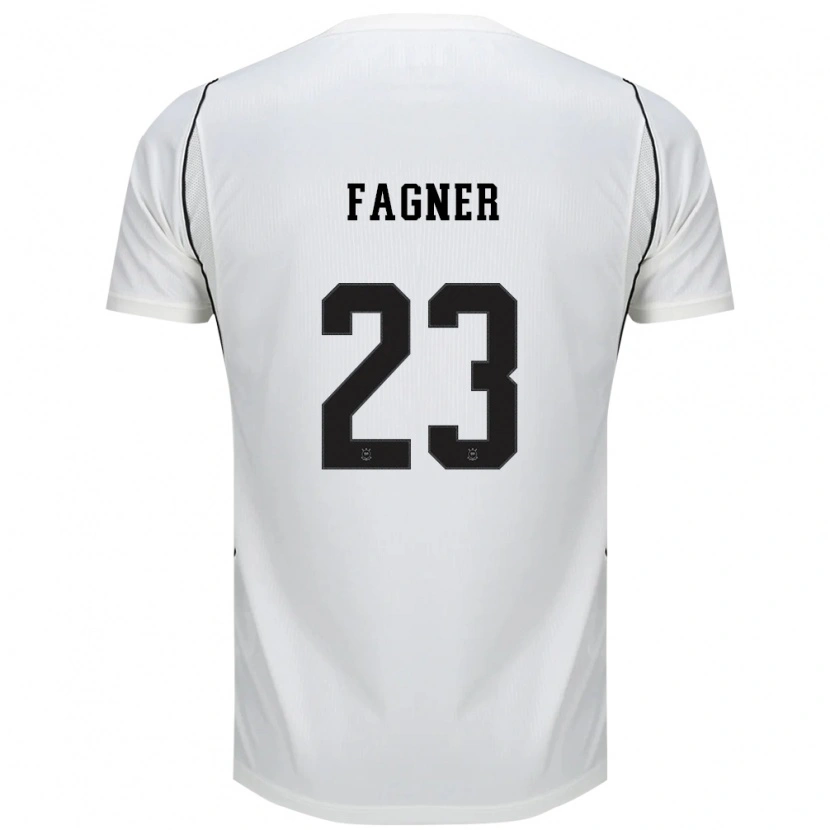 Danxen Kinderen Fagner #23 Wit Zwart Rood Thuisshirt Thuistenue 2026/27 T-Shirt