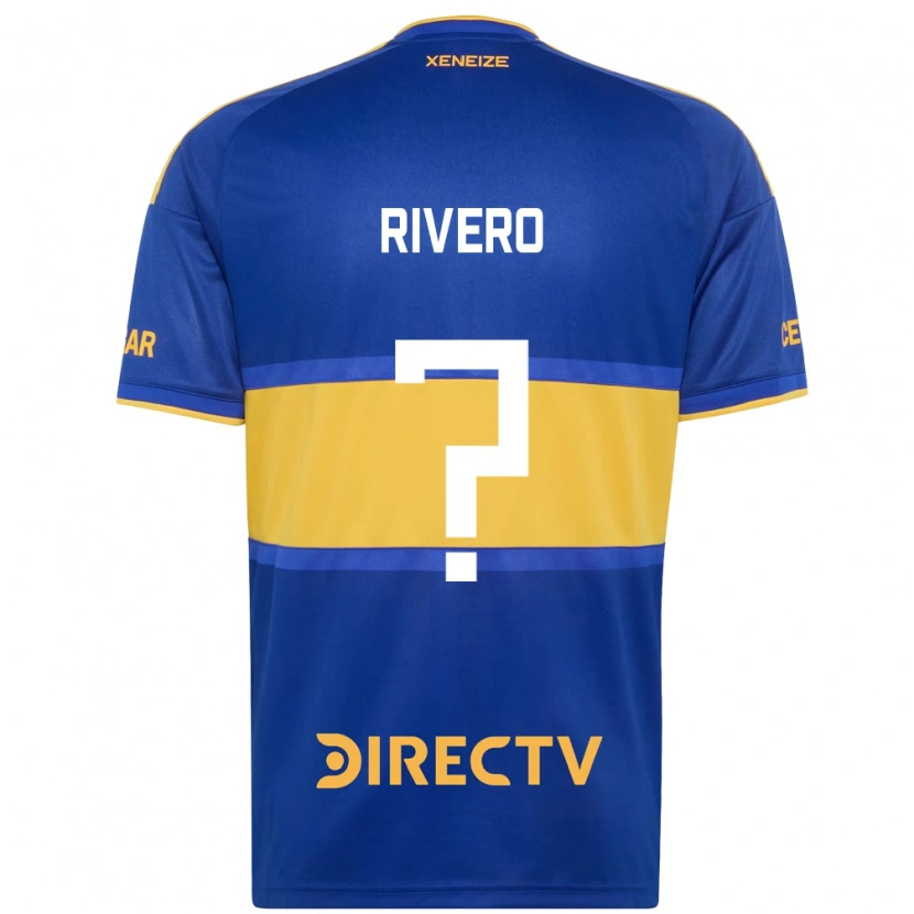Danxen Kinderen Simon Rivero #0 Koninklijk Blauw Geel Thuisshirt Thuistenue 2026/27 T-Shirt