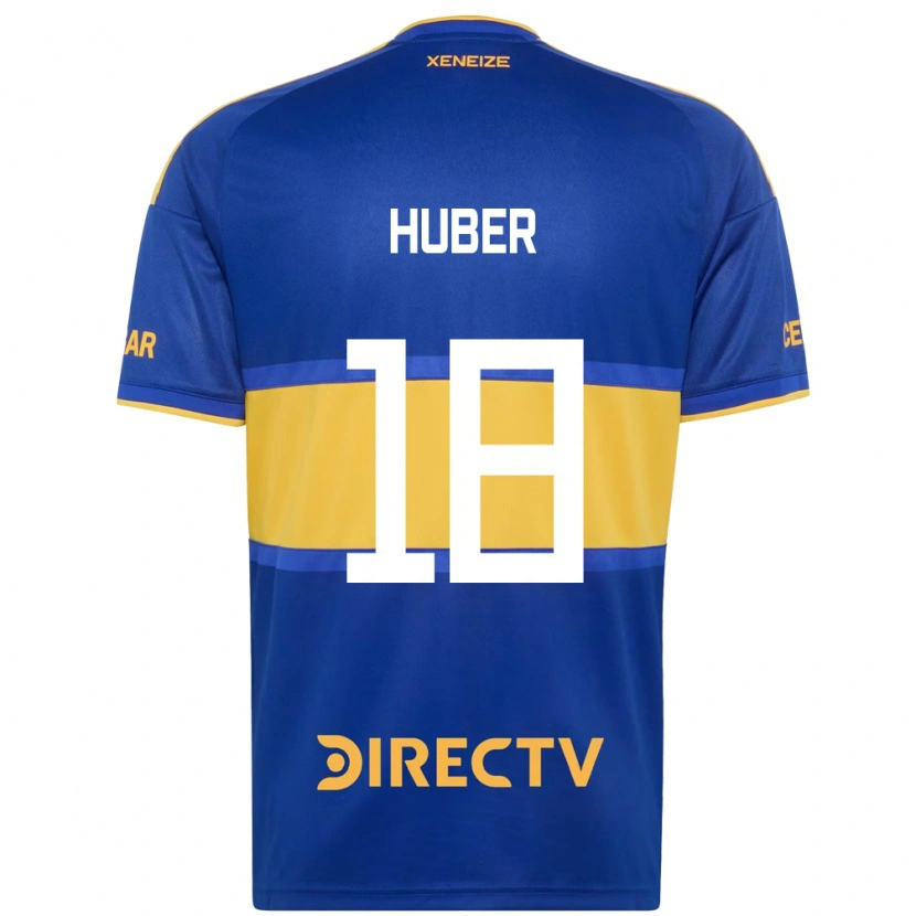 Danxen Kinderen Clarisa Huber #18 Koninklijk Blauw Geel Thuisshirt Thuistenue 2026/27 T-Shirt