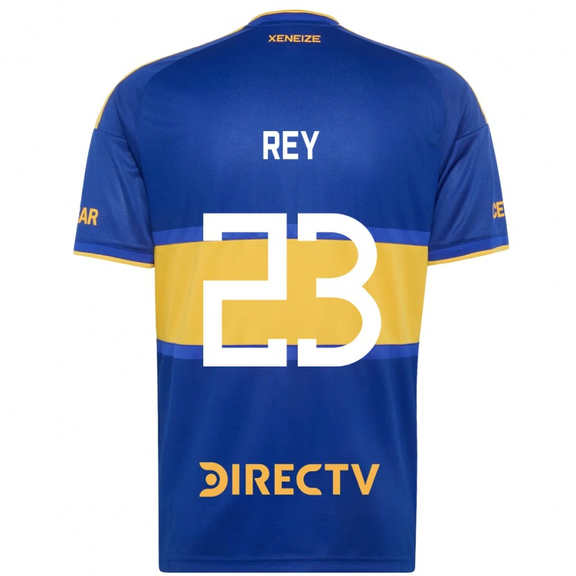 Danxen Kinderen Camilo Rey Domenech #23 Koninklijk Blauw Geel Thuisshirt Thuistenue 2026/27 T-Shirt