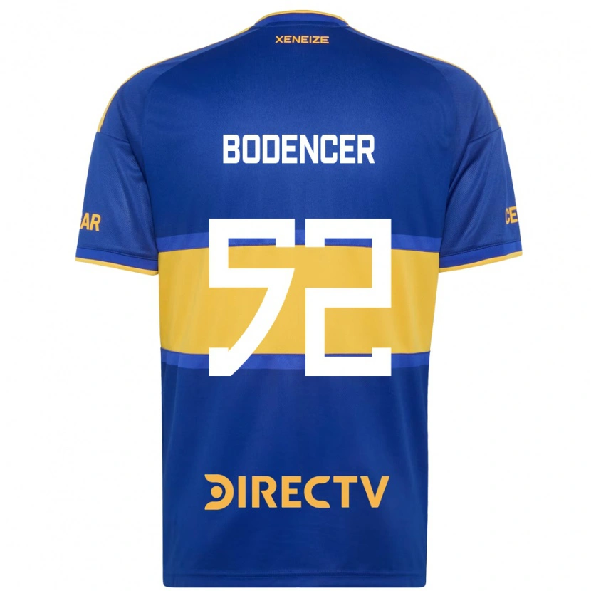 Danxen Kinderen Erik Bodencer #52 Koninklijk Blauw Geel Thuisshirt Thuistenue 2026/27 T-Shirt