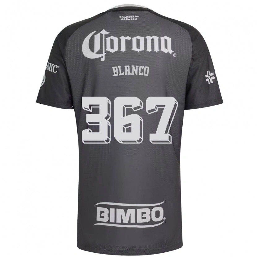 Danxen Kinderen Lionel Blanco #367 Grijs Wit Zwart Uitshirt Uittenue 2026/27 T-Shirt