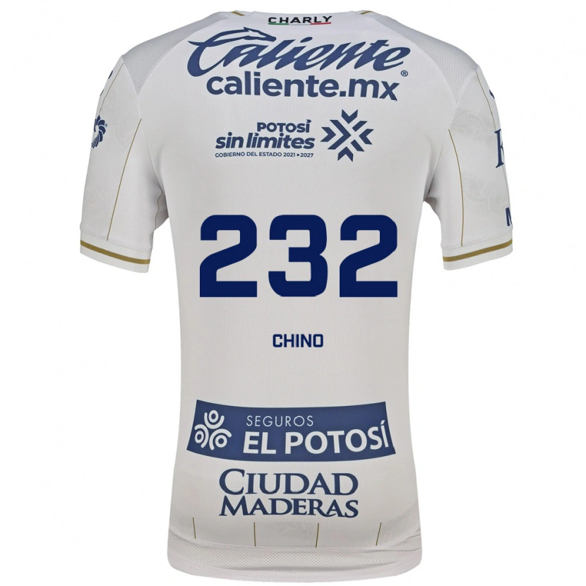 Danxen Kinderen Luis Chino #232 Wit Blauw Uitshirt Uittenue 2026/27 T-Shirt