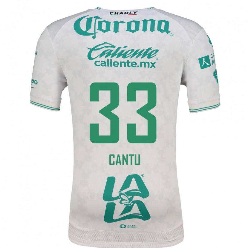 Danxen Kinderen Aida Cantú #33 Lichtgroen Wit Uitshirt Uittenue 2026/27 T-Shirt