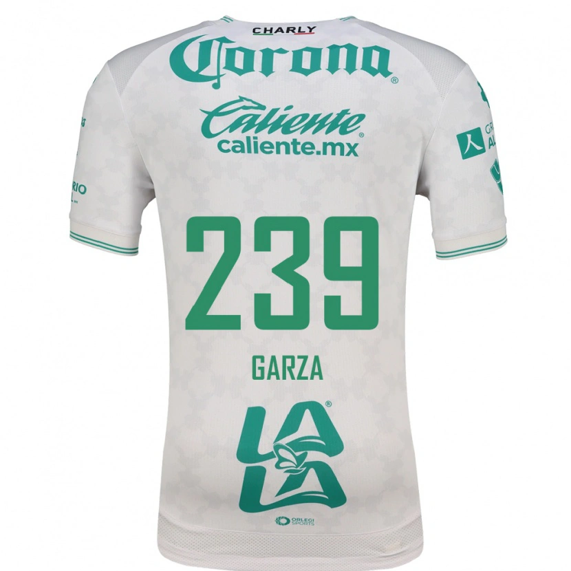 Danxen Kinderen Esteban Garza #239 Lichtgroen Wit Uitshirt Uittenue 2026/27 T-Shirt