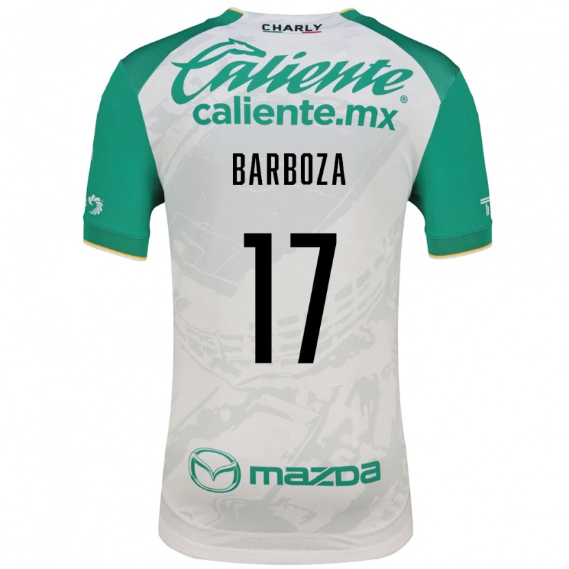 Danxen Kinderen Marypaz Barboza #17 Lichtgroen Wit Uitshirt Uittenue 2026/27 T-Shirt