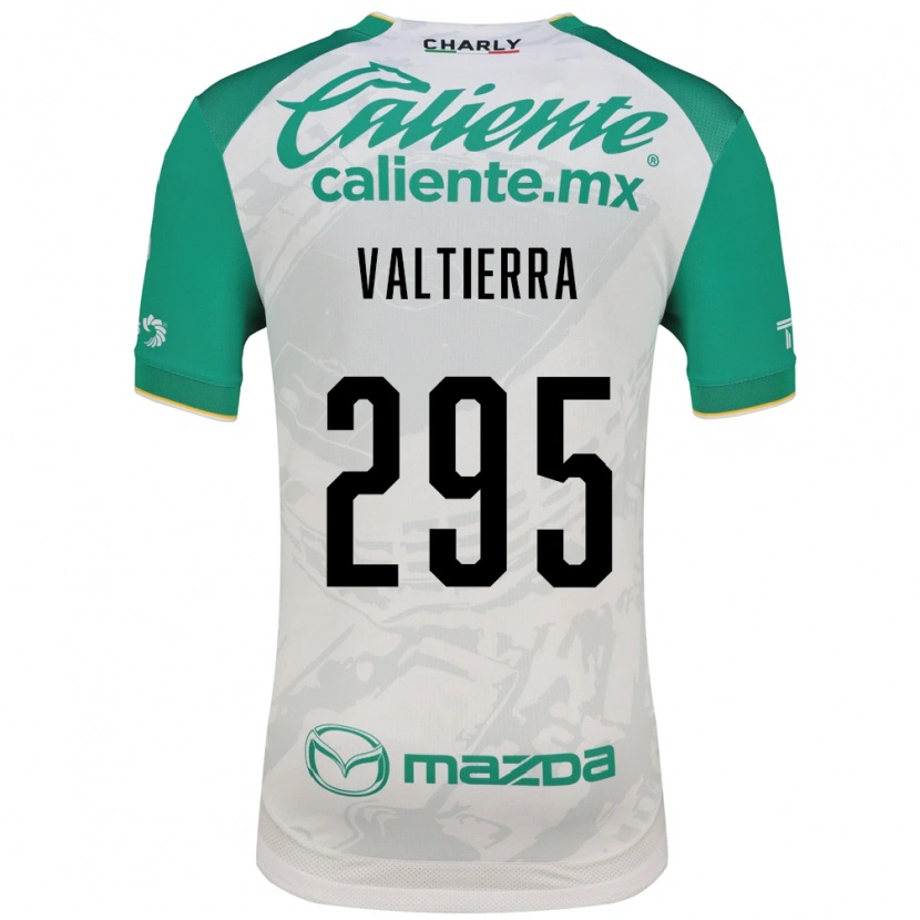 Danxen Kinderen Demian Valtierra #295 Lichtgroen Wit Uitshirt Uittenue 2026/27 T-Shirt